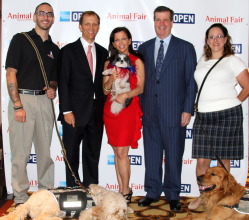 Alex and Skip, John Ingram, Wendy and Baby Hope Diamond, Mayor Karl Dean and Melissa And Chauncey attend the Bark Business Breakfast