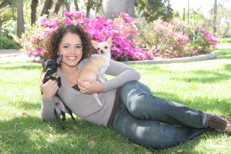 Susie with Lupe and Oscar