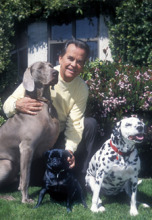 dick clark and dog