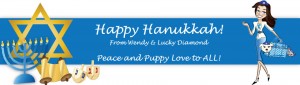 Happy Hanukkah - Peace and Puppy Love to all!
