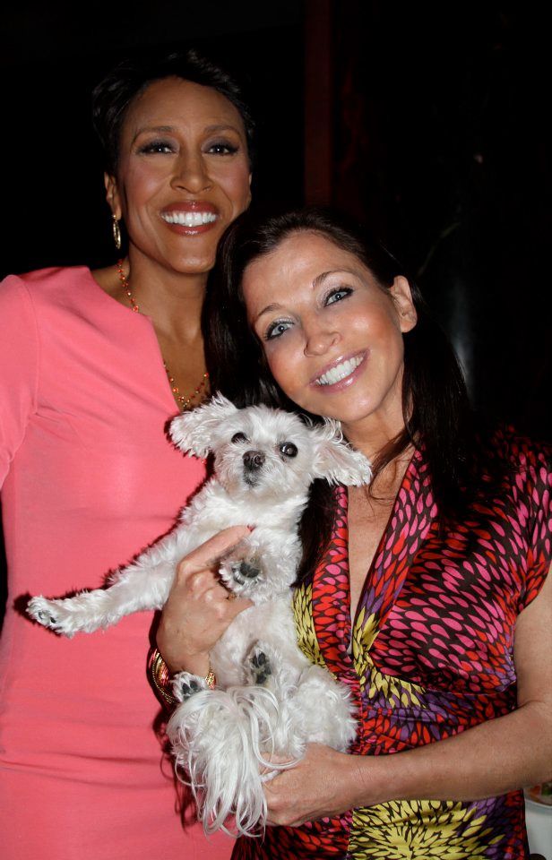 Wendy and Good Morning America's Robin Roberts, at last year's Women Who Care luncheon.
