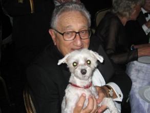 Henry Kissinger- Lucky offers her unique canine perspective on world politics.