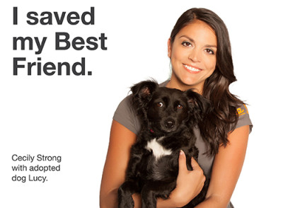 Cecily Strong for 'Save Them All' - official campaign image