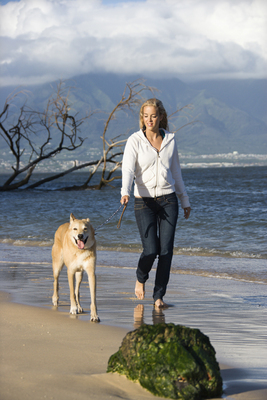 http://animalfair.com/wp-content/uploads/2016/02/woman-walking-dog-on-the-beach.jpg
